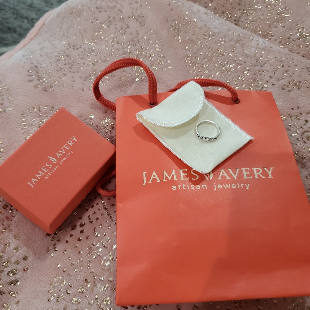 James Avery "Heart & Vine" sterling silver Ring